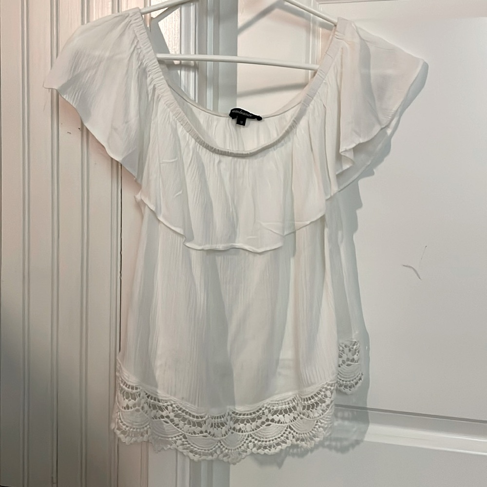Blouse -(White) Medium
